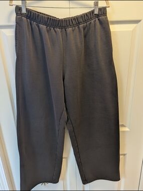 twik Dark Brown Elastic Waist Sweatpants